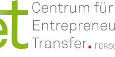 Zu sehen ist das Logo des Centrum für Entrepreneurship & Transfer an der TU Dortmund