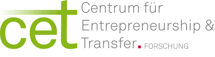 Zu sehen ist das Logo des Centrum für Entrepreneurship & Transfer an der TU Dortmund