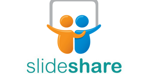Hier ist das Icon des Sozialen Netzwerks "Slideshare" abgebildet